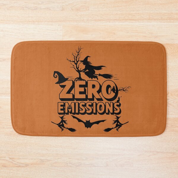 Item preview, Halloween Witch on Broom - Zero Emissions designed and sold by PeteLawliiet.