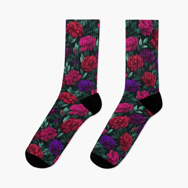 Item preview, Bold Whimsical Carnations Print For Retirement Gift designed and sold by RoyalStarsPatts.