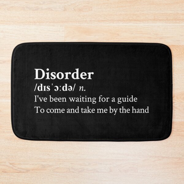 Item preview,  Joy Division Disorder Aesthetic Quote Lyrics Black designed and sold by Williamilsone.