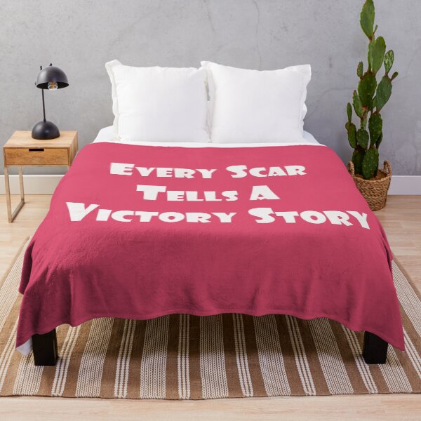 Item preview, Every Scar Tells a Victory Story – Resilience & Strength Quote Design designed and sold by ArtNestVerse.