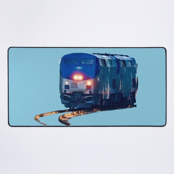 Item preview, Passenger train Rounding a Curve designed and sold by train-shop.