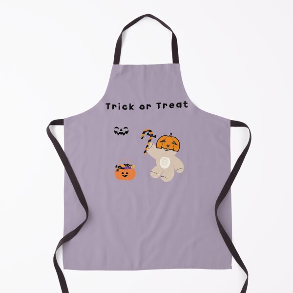 Item preview, Trick or Treat – Mono Bear Halloween Pumpkin Edition designed and sold by mintmono-studio.