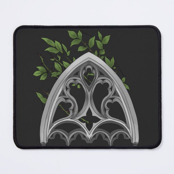 Item preview, Cathedral Window with Leaves designed and sold by The Noir Arts.