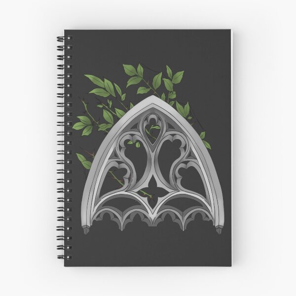Item preview, Cathedral Window with Leaves designed and sold by The Noir Arts.