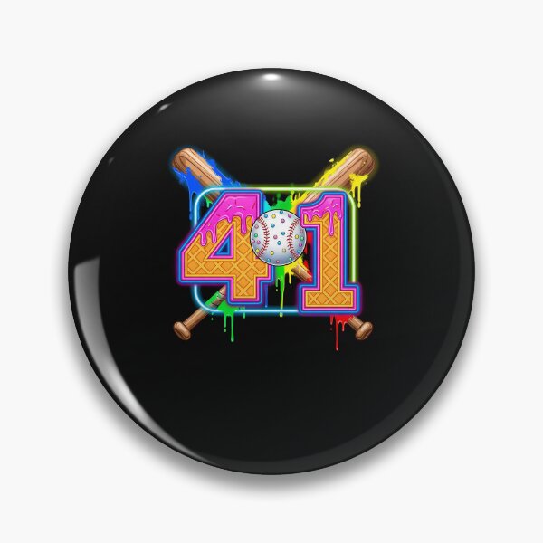 Item preview, Baseball Drip Number 41 Player Or 41st Birthday  designed and sold by facegm.
