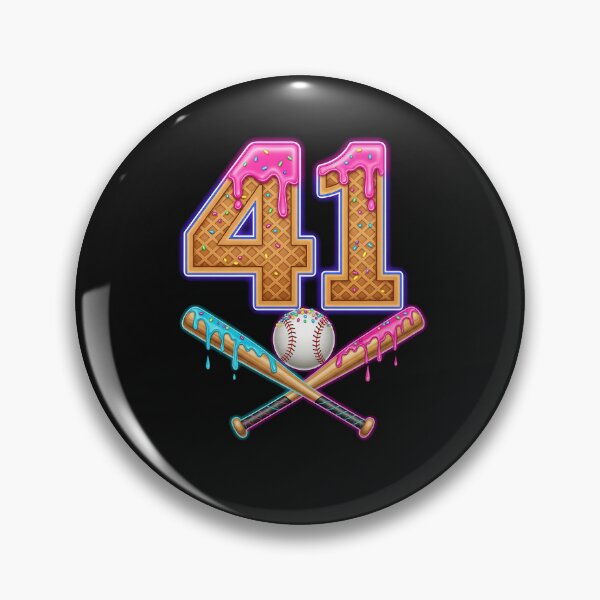 Item preview, Baseball Drip Number 41 Player Or 41st Birthday designed and sold by facegm.