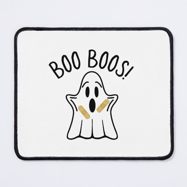 Item preview, Cute Halloween Ghost With Boo Boos designed and sold by Sartoris Art.