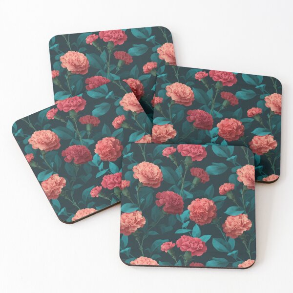 Item preview, Elegant Exotic Carnations Texture For Birthday Gift designed and sold by RoyalStarsPatts.