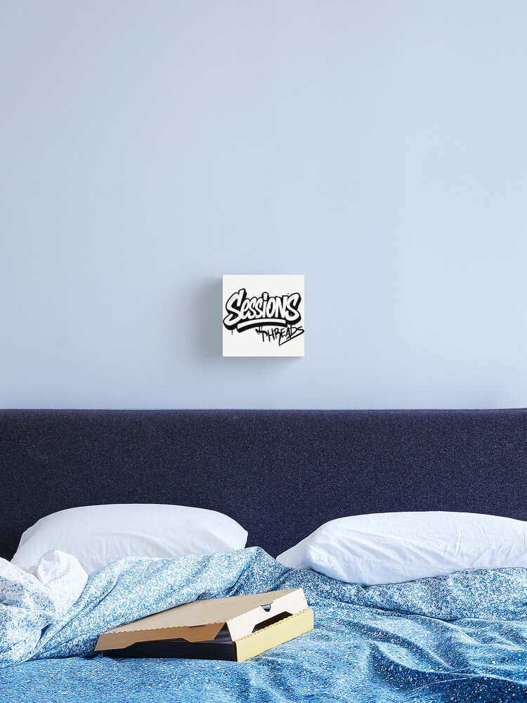 Thumbnail 2 of 3, Canvas Print, Logo designed and sold by SessionsThreads.