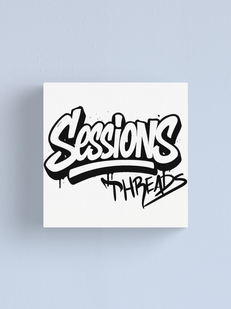 Thumbnail 1 of 3, Canvas Print, Logo designed and sold by SessionsThreads.