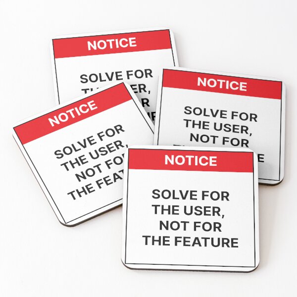 Item preview, Solve for the user, not for the feature designed and sold by Jiben44.
