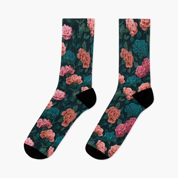 Item preview, Colorful Exotic Carnation Pattern For Home Accent designed and sold by RoyalStarsPatts.