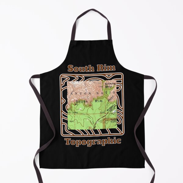 Item preview, South Rim Topographic designed and sold by Rooster Syndicate.