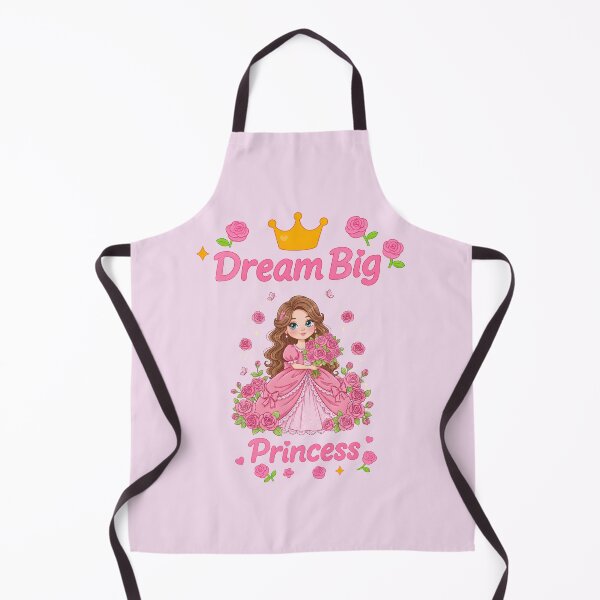 Item preview, Dream Big Princess – Cute Pink Fairy Tale Girl with Roses for Kids designed and sold by VelvetMoonie.