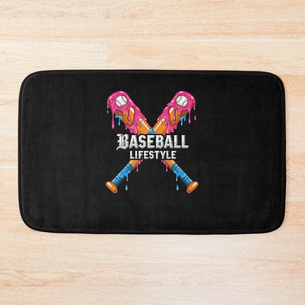 Item preview, Baseball Lifestyle Home Plate Ice Cream Drip Men Boys Kids  designed and sold by facegm.