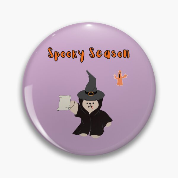Item preview, Spooky Season – Mono Bear Halloween Witch Edition designed and sold by mintmono-studio.
