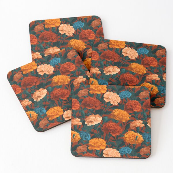 Item preview, Chic Petaled Carnations Texture For Bridesmaid Gift designed and sold by RoyalStarsPatts.