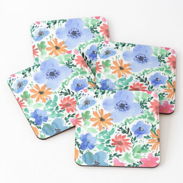 Item preview, Floral Watercolor Abstract Bright Vivid Beautiful I  designed and sold by Irina Sztukowski.