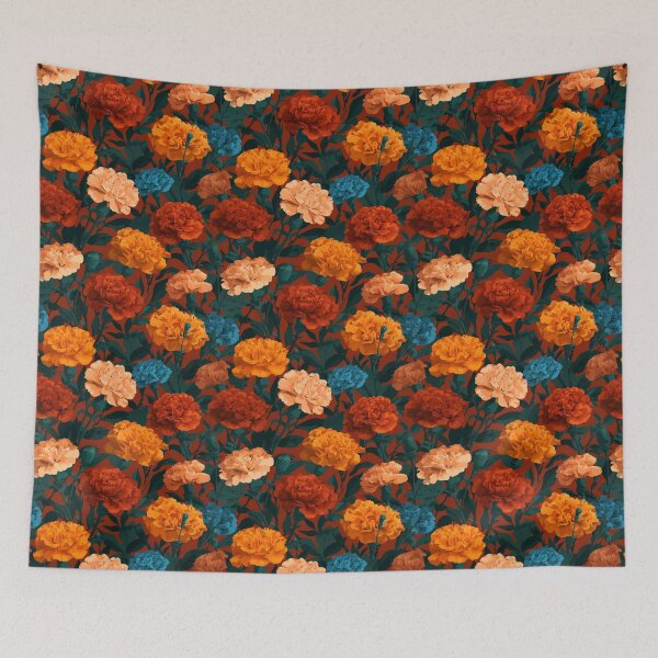 Item preview, Chic Petaled Carnations Texture For Bridesmaid Gift designed and sold by RoyalStarsPatts.