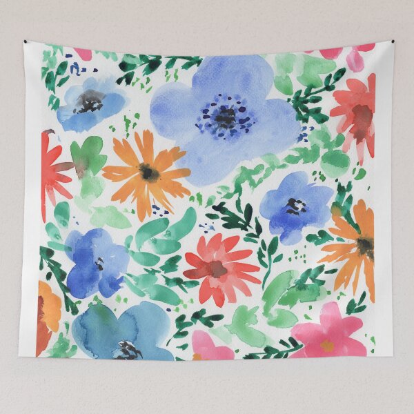 Item preview, Floral Watercolor Abstract Bright Vivid Beautiful I  designed and sold by Irina Sztukowski.