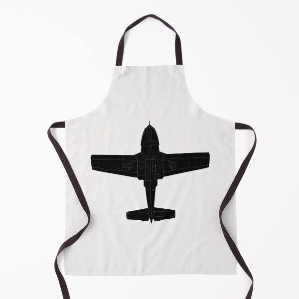 Item preview, Aircraft - T-37-Trainer - Bottom - Black - Metal X 300 designed and sold by Military Insignia Products.