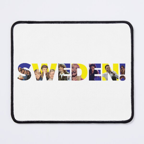 Item preview, Celebrating Sweden's 7 Eurovision Wins - Eurovision Song Contest, Sweden, Sverige designed and sold by Vision-Tees.