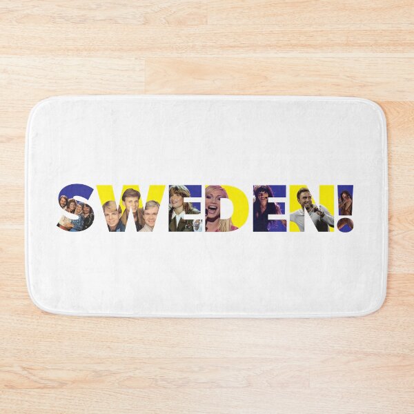 Item preview, Celebrating Sweden's 7 Eurovision Wins - Eurovision Song Contest, Sweden, Sverige designed and sold by Vision-Tees.