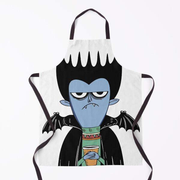 Item preview, Coffee Vampire? | Funny vampire design with bat wings | Halloween & spooky humor designed and sold by idgafstudio.ch.