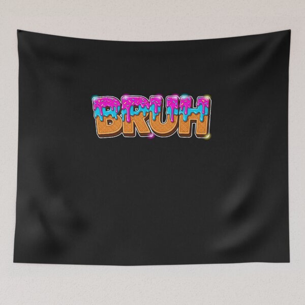 Item preview, Bruh Baseball Drip Ice Cream Bruh Boys Teens  designed and sold by diyoor.