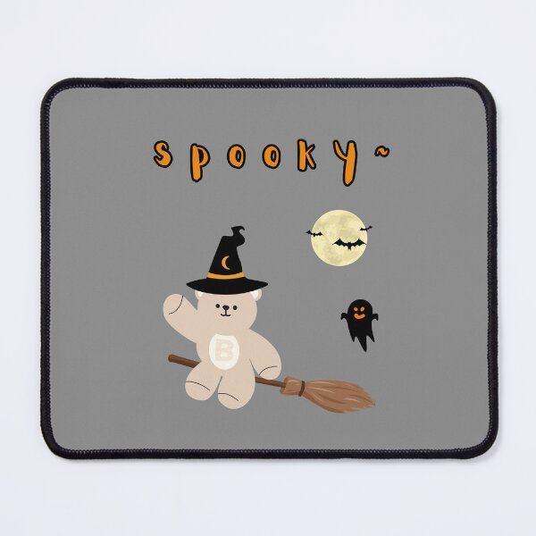 Item preview, Spooky~ Mono Bear Flying Witch – Halloween Edition designed and sold by mintmono-studio.