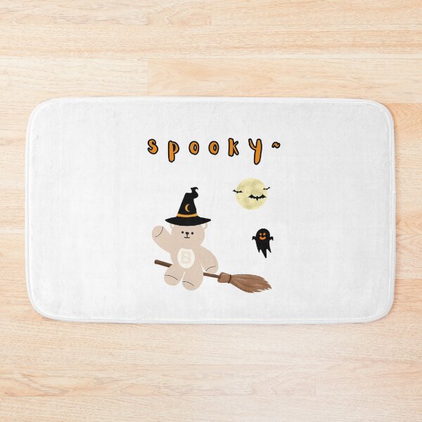 Item preview, Spooky~ Mono Bear Flying Witch – Halloween Edition designed and sold by mintmono-studio.