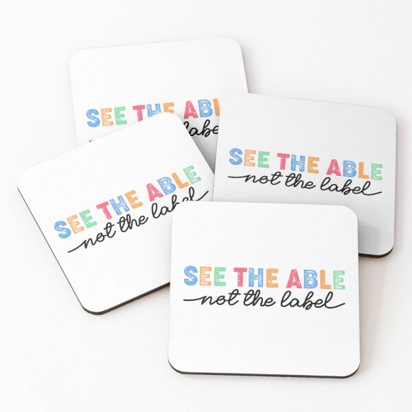 Item preview, See The Able Not The Label - Autism Awareness Day Quote designed and sold by kolshi-shop.