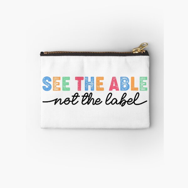 Item preview, See The Able Not The Label - Autism Awareness Day Quote designed and sold by kolshi-shop.
