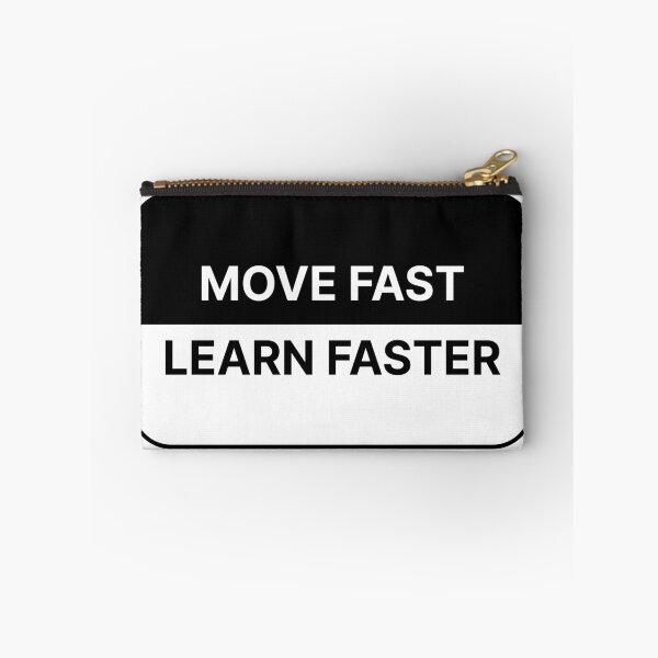 Item preview, Move fast & learn faster designed and sold by Jiben44.