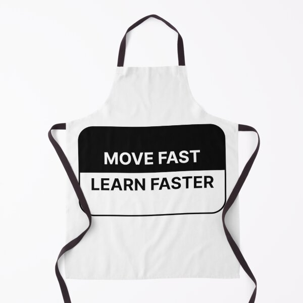 Item preview, Move fast & learn faster designed and sold by Jiben44.