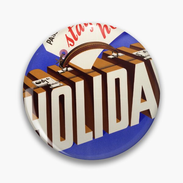 Item preview, Vintage WWII Poster | Retro Travel Art | Railway Executive Committee | Reginald Mayes Design | Stay at Home Message designed and sold by artofuniverse.