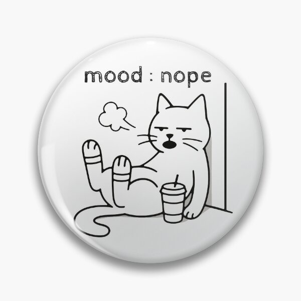 Item preview, Mood Nope designed and sold by OCeylanDesign.