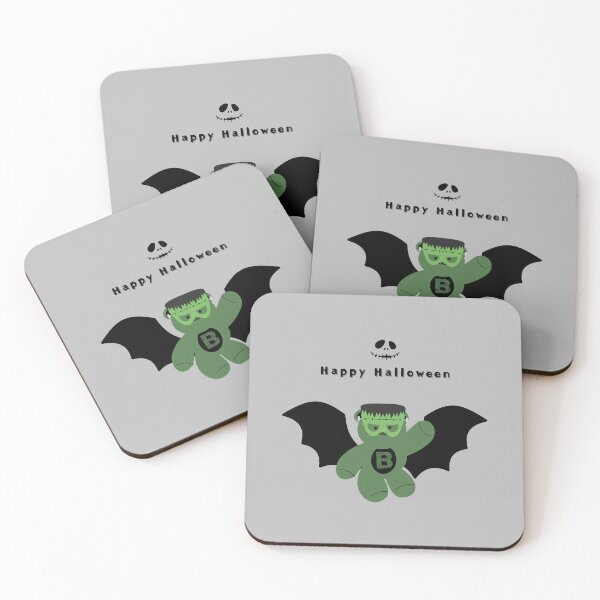 Item preview, Happy Halloween – Mono Bear Frankenstein Edition designed and sold by mintmono-studio.
