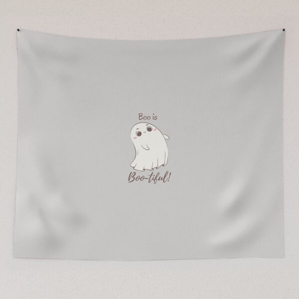 Item preview, Boo is Beautiful – Cute Ghost Positive Halloween Design designed and sold by Moon's Arts.