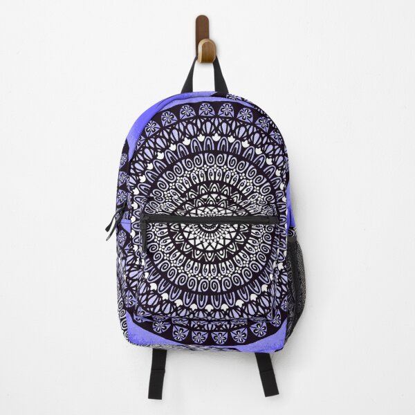 Item preview, Tribal Indian Inspired spiritual violet meditation Mandala Pattern designed and sold by DivineMandala.