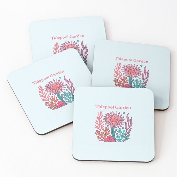 Item preview, Tidepool Garden — Coastal Flora designed and sold by Novel Works Studio.