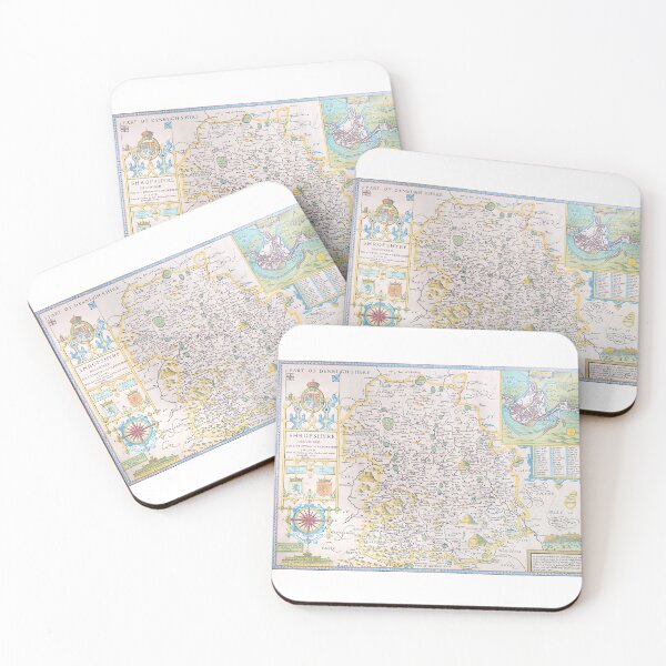 Item preview, Reprint of a vintage Shropshire, UK, Map designed and sold by JonDelorme.