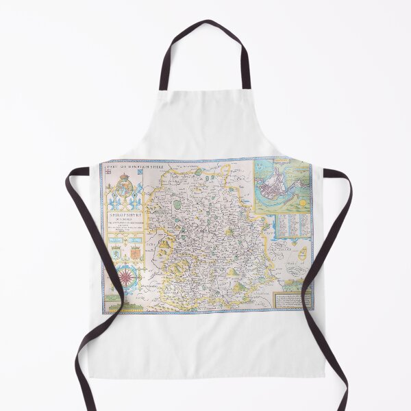 Item preview, Reprint of a vintage Shropshire, UK, Map designed and sold by JonDelorme.