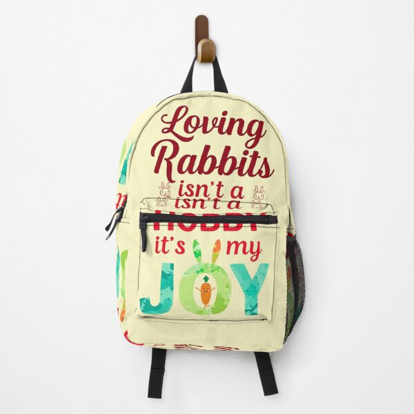 Item preview, Loving Rabbits Isn’t a Hobby, It’s My Joy – Rabbit Lover Quote Design designed and sold by SnarkyTextStudiO.