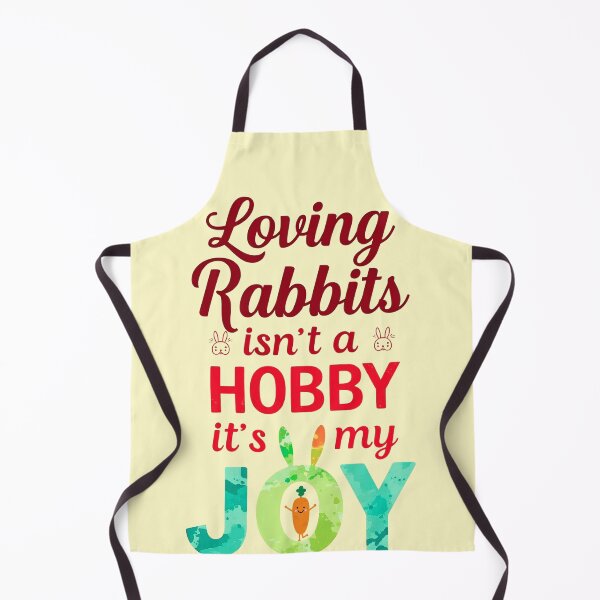 Item preview, Loving Rabbits Isn’t a Hobby, It’s My Joy – Rabbit Lover Quote Design designed and sold by SnarkyTextStudiO.