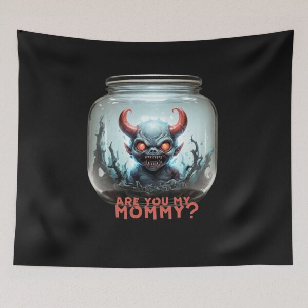 Item preview, Demon Baby in Jar “Are You My Mommy?” designed and sold by Antik by Schulz.