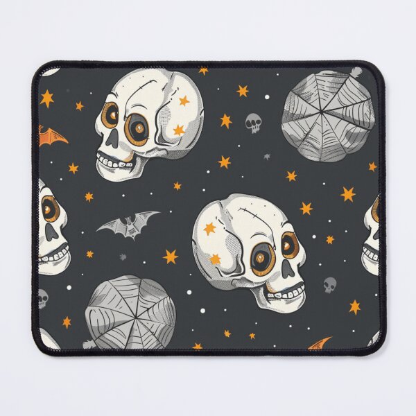 Item preview, Skull spooky pattern- flower halloween bats designed and sold by cocomelon168.