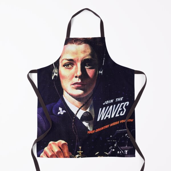 Item preview, Vintage WWII WAVES Recruitment Poster | Women in Navy Uniform | John Falter Art | Historical Propaganda & Feminism designed and sold by artofuniverse.