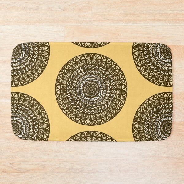 Item preview, Indian tribal minimalist cute asian abstract spiritual meditation mandala inspired pattern designed and sold by DivineMandala.