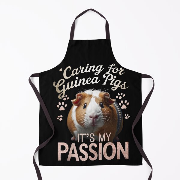Item preview, Caring for Guinea Pigs Isn’t Work, It’s My Passion – Small Pet Identity Quote designed and sold by SnarkyTextStudiO.